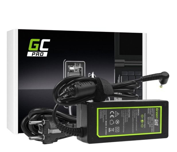 GREENCELL PRO 20V 3.25A 65W do Lenovo 4.0-1.7mm AD123P - 533916 - zdjęcie